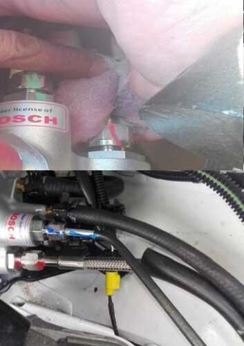 رفع ایراد عدم عملکرد گاز و نشتی در سمند EF7 (مدل Bosch ME7.4.9)