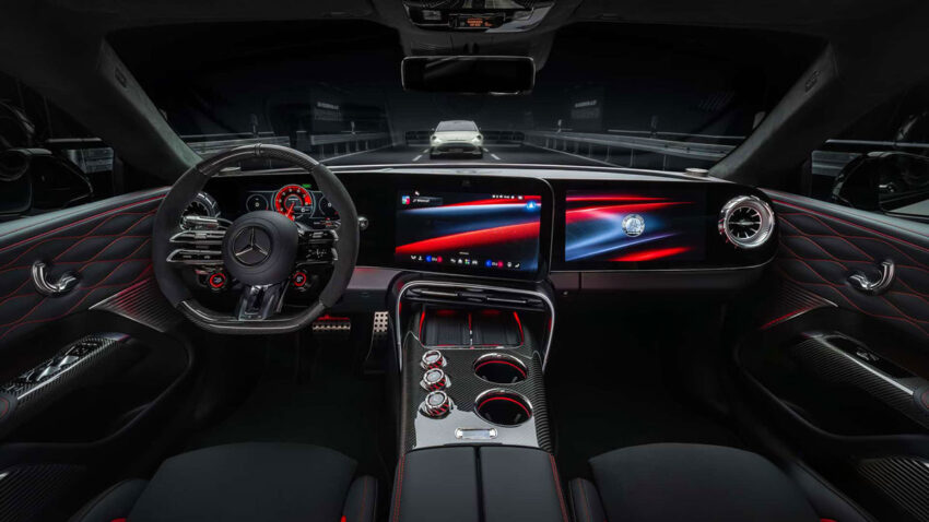 مرسدس بنز AMG GT چهاردر برقی 2027