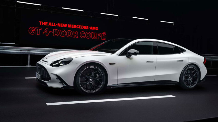 مرسدس بنز AMG GT چهاردر برقی 2027
