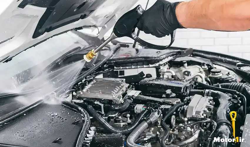 هزینه و قیمت موتور شویی خودرو در 1404