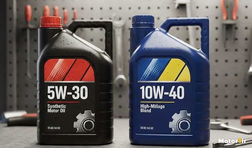 تفاوت روغن موتور 5W-30 با 10W-40