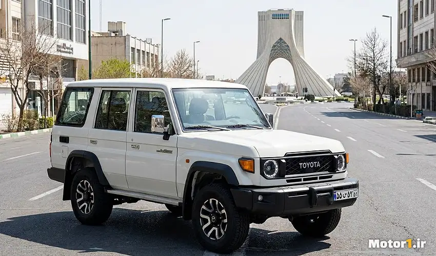 قیمت تویوتا لندکروزر سری 70 مدل 2025 در ایران؛ شاسی‌بلند افسانه‌ای